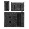 Capa Durable Effect 41,7 cm 16,4 polegadas antracite 2 bolsos frontais