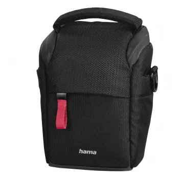 Bolsa compacta Hama Matera preta alça de ombro qualquer marca