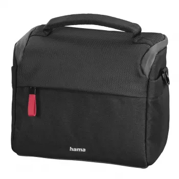 Bolsa de ombro Hama Matera preta, correia de ombro para qualquer marca