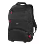 Mochila Hama Matera preta, correia de ombro para todas as marcas