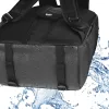 Mochila Hama Matera preta, correia de ombro para todas as marcas