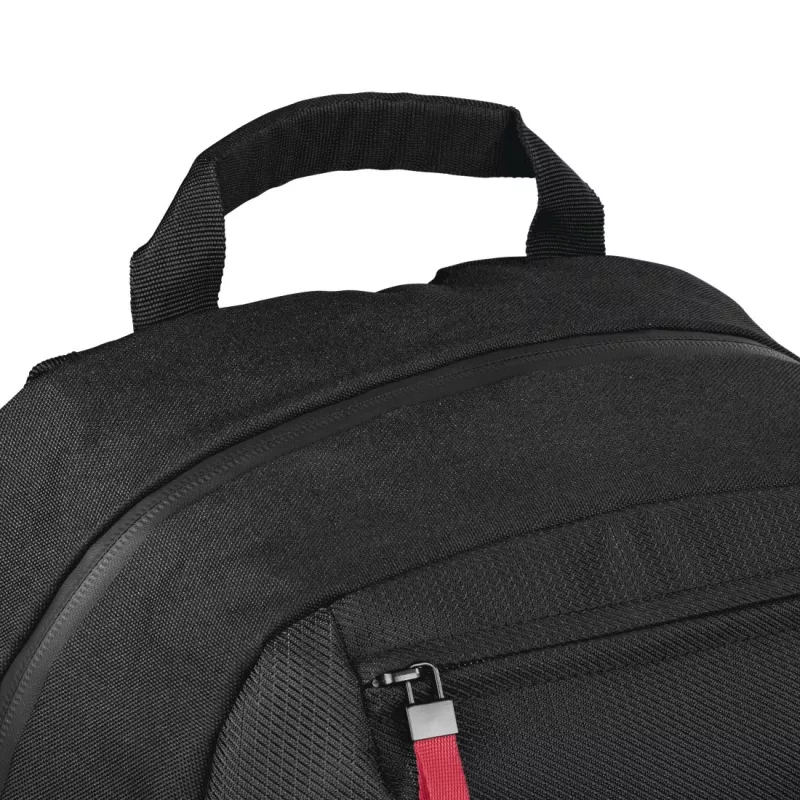 Mochila Hama Matera preta, correia de ombro para todas as marcas