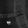 Mochila Hama Matera preta, correia de ombro compatível com qualquer marca