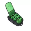 Mochila Rivacase 7490 (PS) preta em poliéster