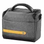 Bolsa para câmara Hama Terra 130, interior 20 x 10,5 x 16,5 cm, cinzenta