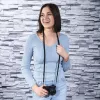 Correia Hama Braid 120 para câmara digital em nylon preta