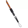 Correia Hama Braid 120 para câmara digital em nylon azul e laranja