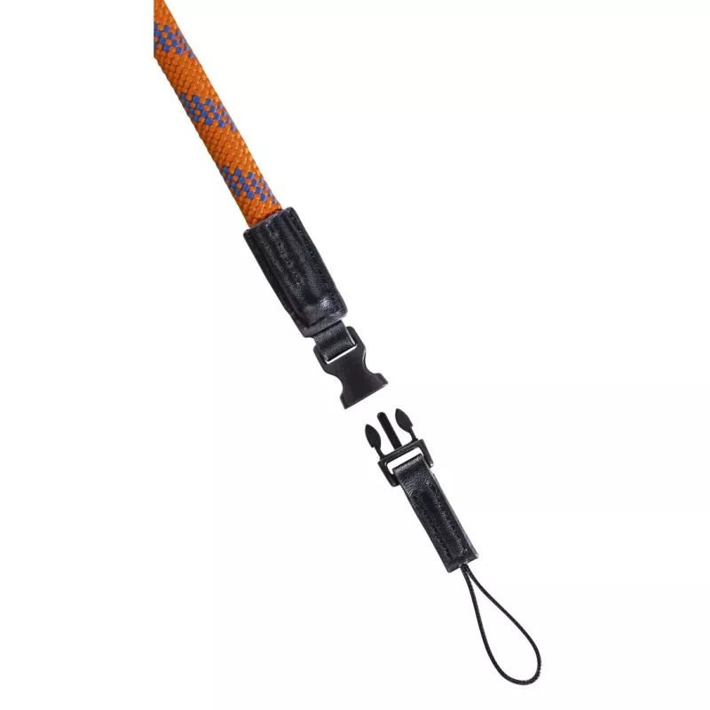 Correia Hama Braid 120 para câmara digital em nylon azul e laranja