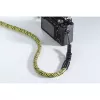 Correia Hama Braid 120 para câmara digital em nylon preta e amarela