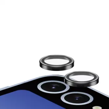 Proteção de lente de câmara PanzerGlass ® Hoops® preta Samsung Galaxy Z Flip6