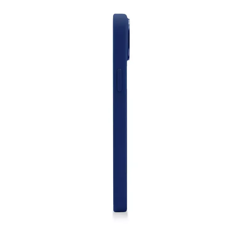 Decoded D23IPO14MBCS9NE capa traseira de silicone antimicrobiano MagSafe para iPhone 14 Plus, Navy Peony