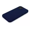 Decoded D23IPO14MBCS9NE capa traseira de silicone antimicrobiano MagSafe para iPhone 14 Plus, Navy Peony