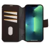 Capa-carteira Decoded iPhone 14 Plus castanha 6,7