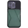 Carteira Decoded D24MSCS1SF verde em silicone