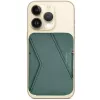 Carteira Decoded D24MSCS1SF verde em silicone