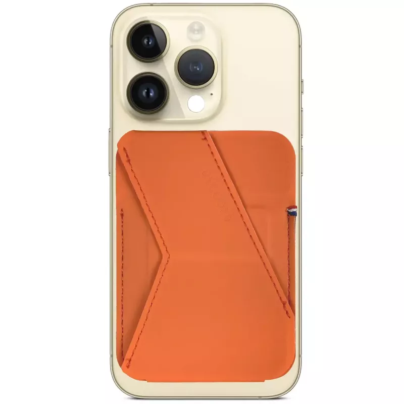 Carteira Decoded D24MSCS1AH laranja em silicone