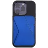 Carteira com suporte para cartões Decoded D24MSCS1GB azul em silicone