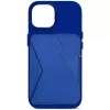 Carteira com suporte para cartões Decoded D24MSCS1GB azul em silicone