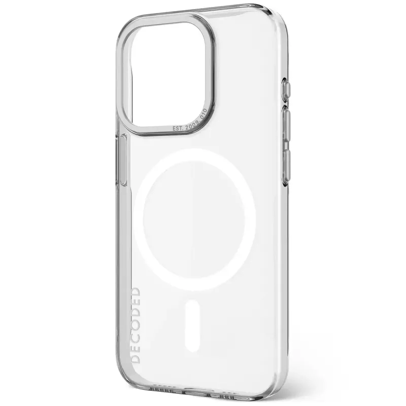 Capa Decoded D24IPO15PBCT2TT para iPhone 15 Pro 15,5 cm transparente