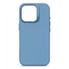 Decoded D25IPO16PBCS9AE capa traseira de silicone antimicrobiano para iPhone 16 Pro, azul-claro