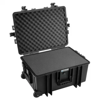 Trolley B&W 6800/B/SI polipropileno preto 8,12 kg