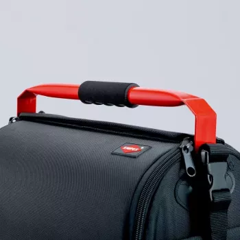 Bolsa para ferramentas Knipex 00 21 08 LE preta vermelha poliéster