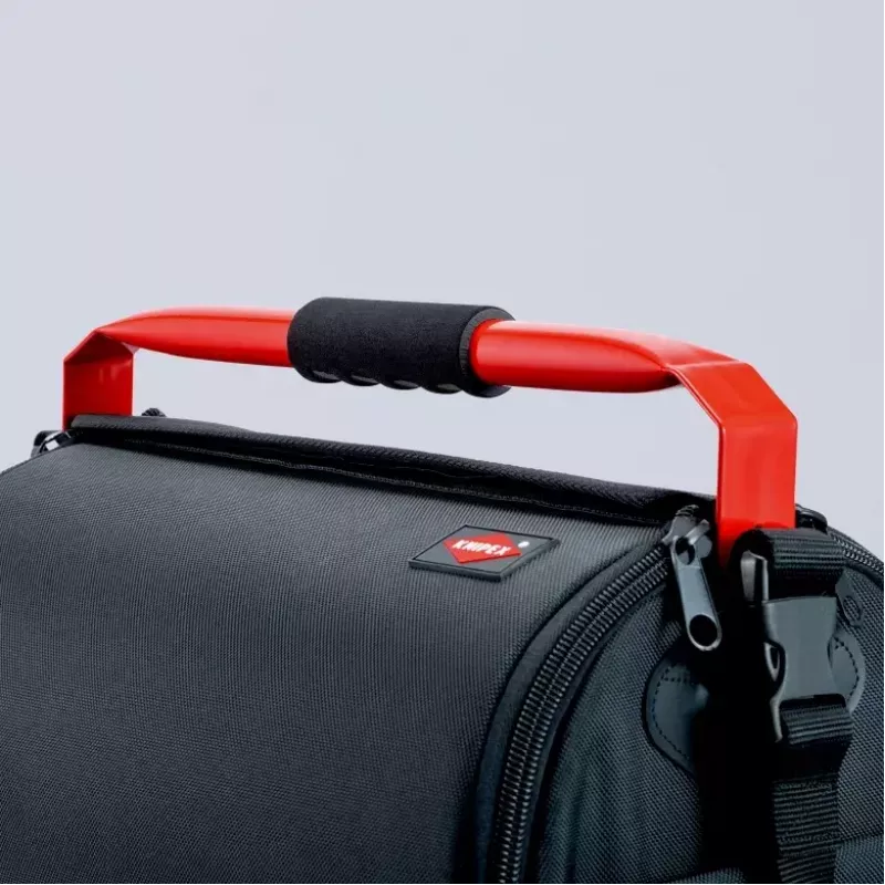 Bolsa para ferramentas Knipex 00 21 08 LE preta vermelha poliéster