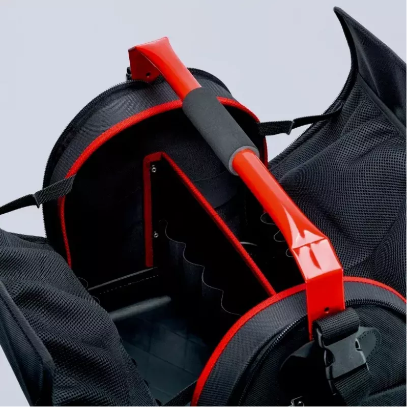 Bolsa para ferramentas Knipex 00 21 08 LE preta vermelha poliéster