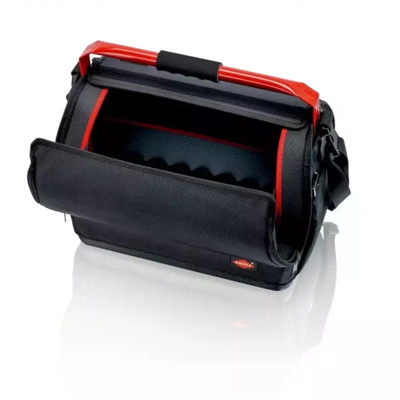 Bolsa para ferramentas Knipex 00 21 08 LE preta vermelha poliéster