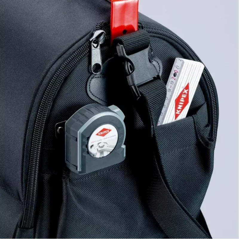 Bolsa para ferramentas Knipex 00 21 08 LE preta vermelha poliéster
