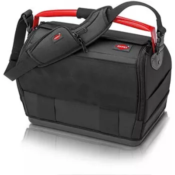 Bolsa para ferramentas Knipex 00 21 08 LE preta vermelha poliéster