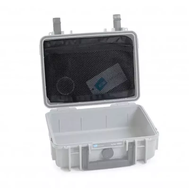 Rede de tampa B&W Cases MB/1000 recipiente de armazenamento exterior preto