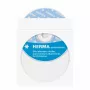 Bolsa HERMA para CD/DVD de papel branco com ponto adesivo 100 unid.