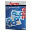 Bolsas com índice para CD-ROM Hama 60 discos transparente