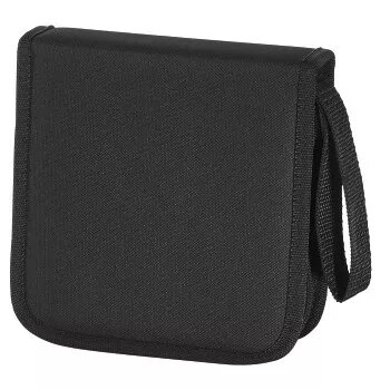 Bolsa de armazenamento para CD Hama 11615 32 discos preto