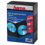 Caixa dupla fina para DVD Hama 51184 preto 2 discos