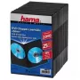 Caixa dupla fina para DVD Hama 51185 preto 2 discos
