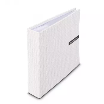 Álbum fotográfico Hama Designline II branco 200 folhas 10 x 15 cm