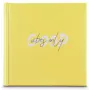 Álbum fotográfico Hama Good Things amarelo 200 folhas 10 x 15 encadernação