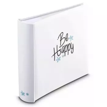 Álbum fotográfico Hama Good Things branco 200 folhas 10 x 15 encadernação