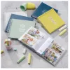 Álbum fotográfico Hama Good Things azul 200 folhas 10 x 15 encadernação