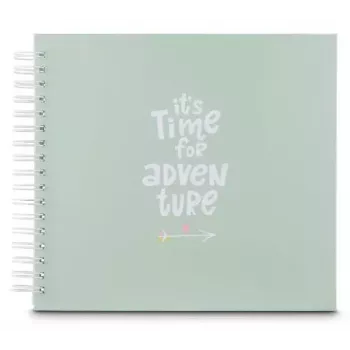 Álbum fotográfico Hama Good Things verde 100 folhas 10 x 15 espiral
