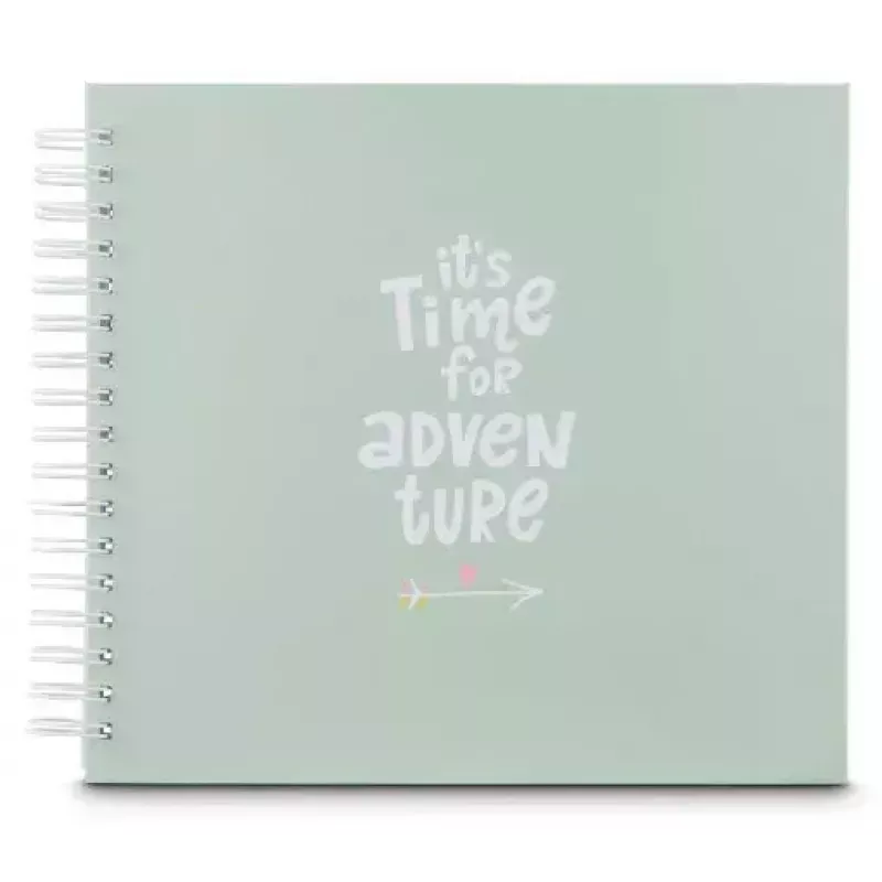 Álbum fotográfico Hama Good Things verde 100 folhas 10 x 15 espiral