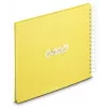 Álbum fotográfico Hama Good Things amarelo 100 folhas 10 x 15 espiral