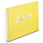 Álbum fotográfico Hama Good Things amarelo 100 folhas 10 x 15 espiral