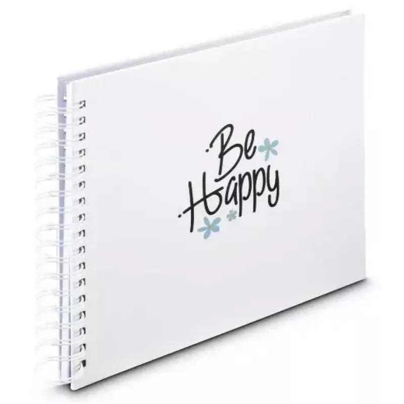 Álbum fotográfico Hama Good Things branco 100 folhas 10 x 15 espiral