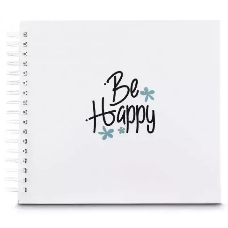 Álbum fotográfico Hama Good Things branco 100 folhas 10 x 15 espiral