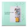Álbum fotográfico Hama Journey verde-menta 400 folhas 10 x 15 encadernação