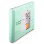 Álbum fotográfico Hama Journey verde-menta 400 folhas 10 x 15 encadernação