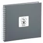 Álbum de fotografias Hama Fine Art cinzento 100 folhas 10 x 15 cm encadernação em espiral